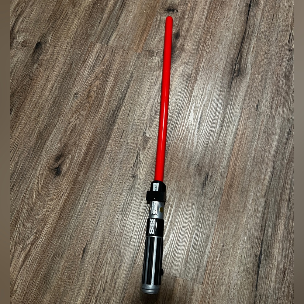Darth Vader Lightsaber Toy Star Wars - with Lights, Sounds & Detachable Blade